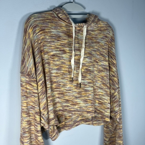 Urban Outfitters Out From Under Space Dyed Jenny Cropped Hoodie Size Medium - Picture 6 of 11